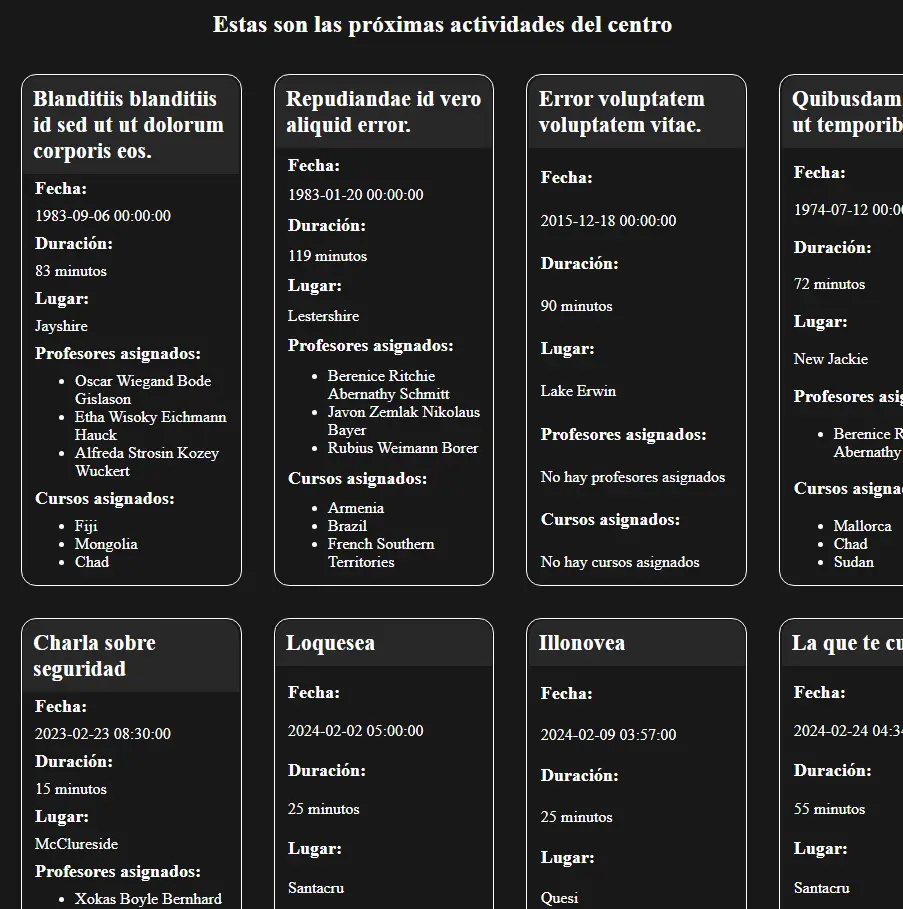 Imagen de un proyecto de programación